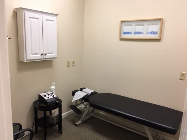 Chiropractic Elkton MD exam room